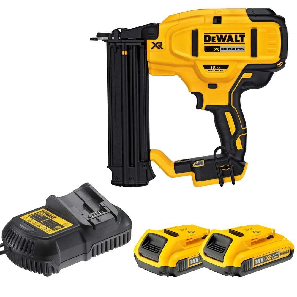 Pistol pentru batut cuie Dewalt DCN680D2, 18V, cu acumulator