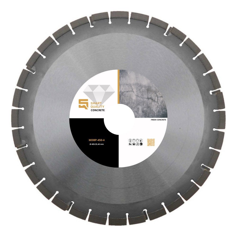 SQ - Disc diamantat Beton Proaspat 350x25,4mm pentru beton proaspat