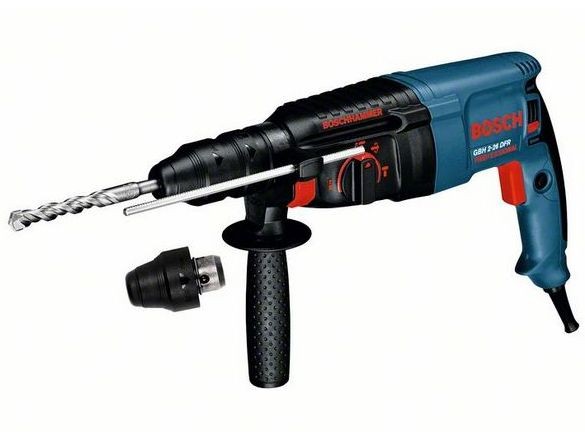 Ciocan rotopercutor Bosch GBH 2-26 DFR, SDS Plus, 800W, 2.7J