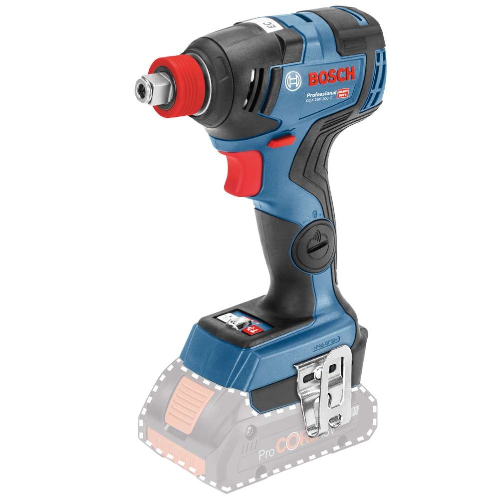 Masina de insurubat cu impact BOSCH GDX 180-200 C, 18V, fara acumulator