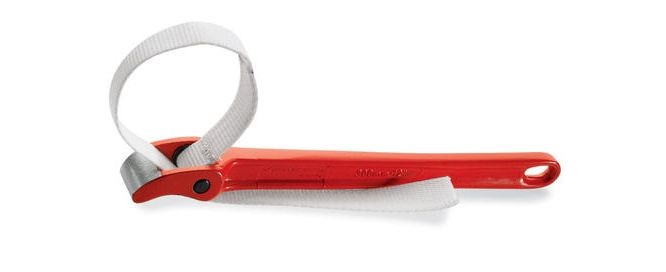 Cleste cu banda Rothenberger pentru teava din plastic 220mm