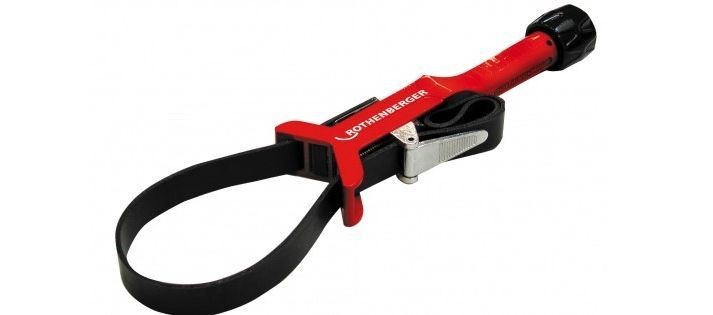 Cleste cu banda Rothenberger Easy-Grip pentru teava din plastic 20-160mm