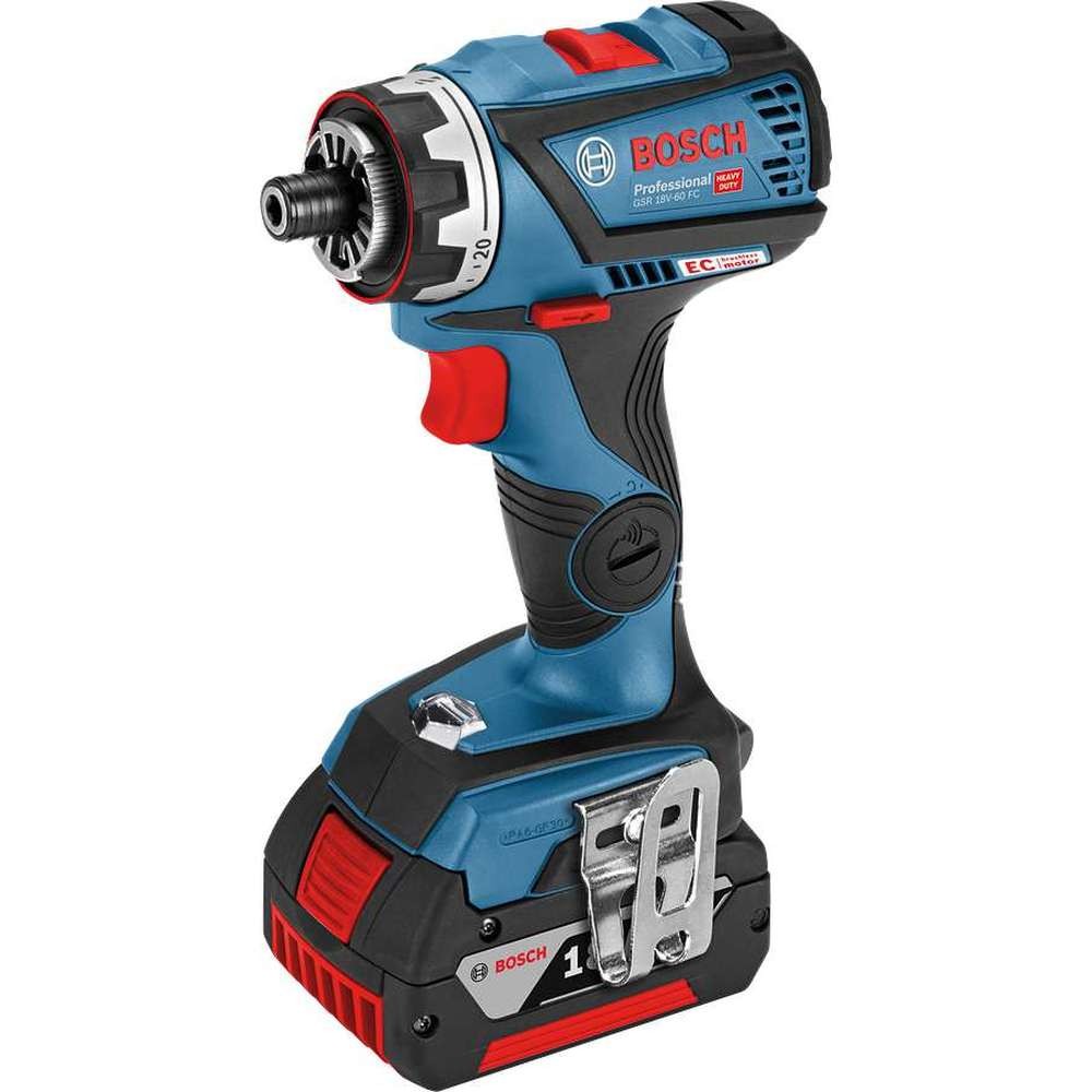 Masina de gaurit si insurubat Bosch GSR 18V-60 FC, cu acumulator