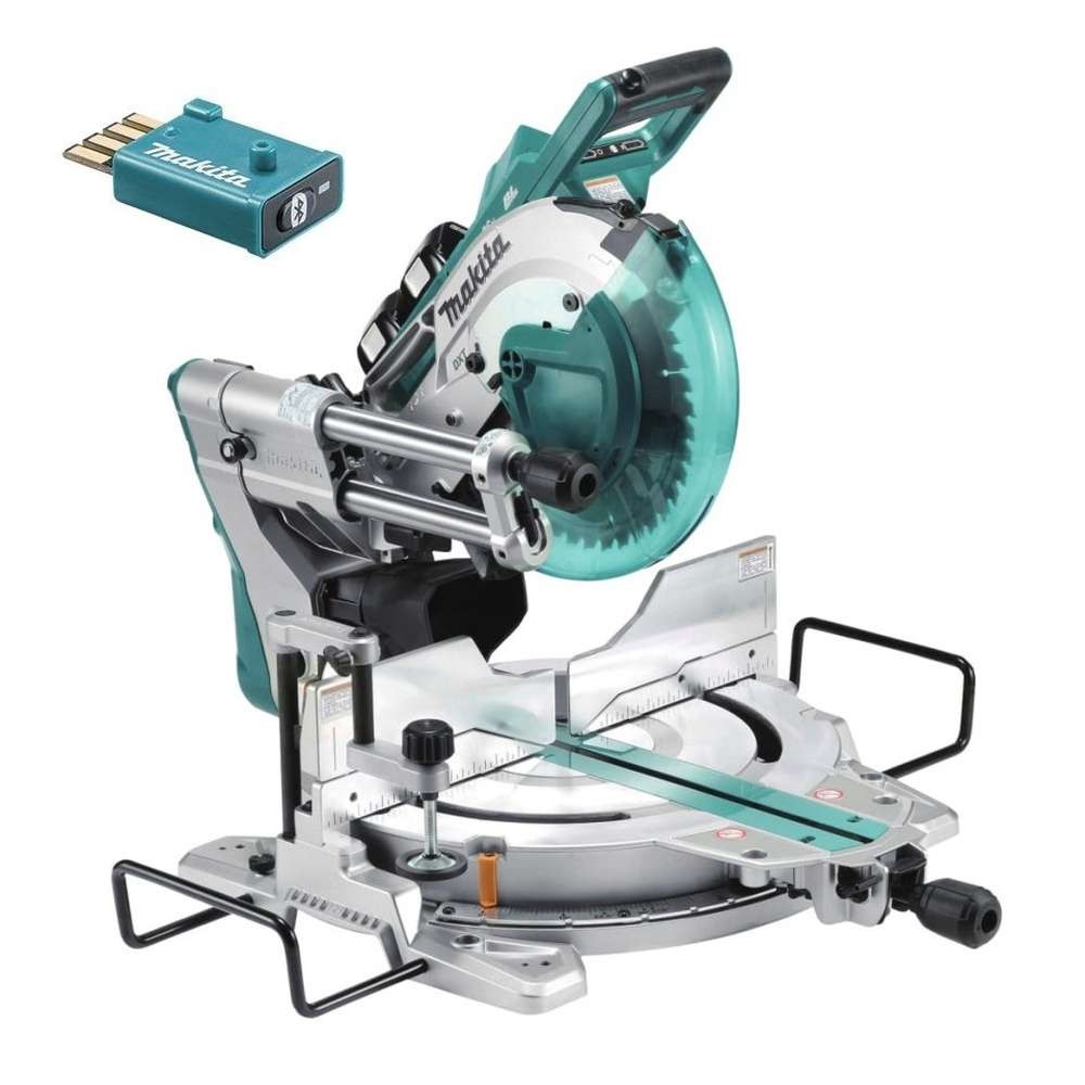 Fierastrau circular stationar Makita DLS111ZU, 260mm, 36V, fara acumulator