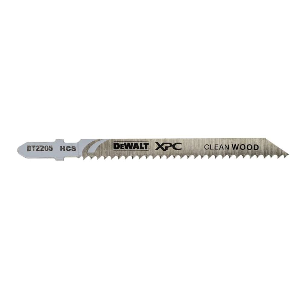 DeWALT - Panza fierastrau vertical XPC 75/2.5mm pentru lemn, 5 bucati [DT2205-QZ]