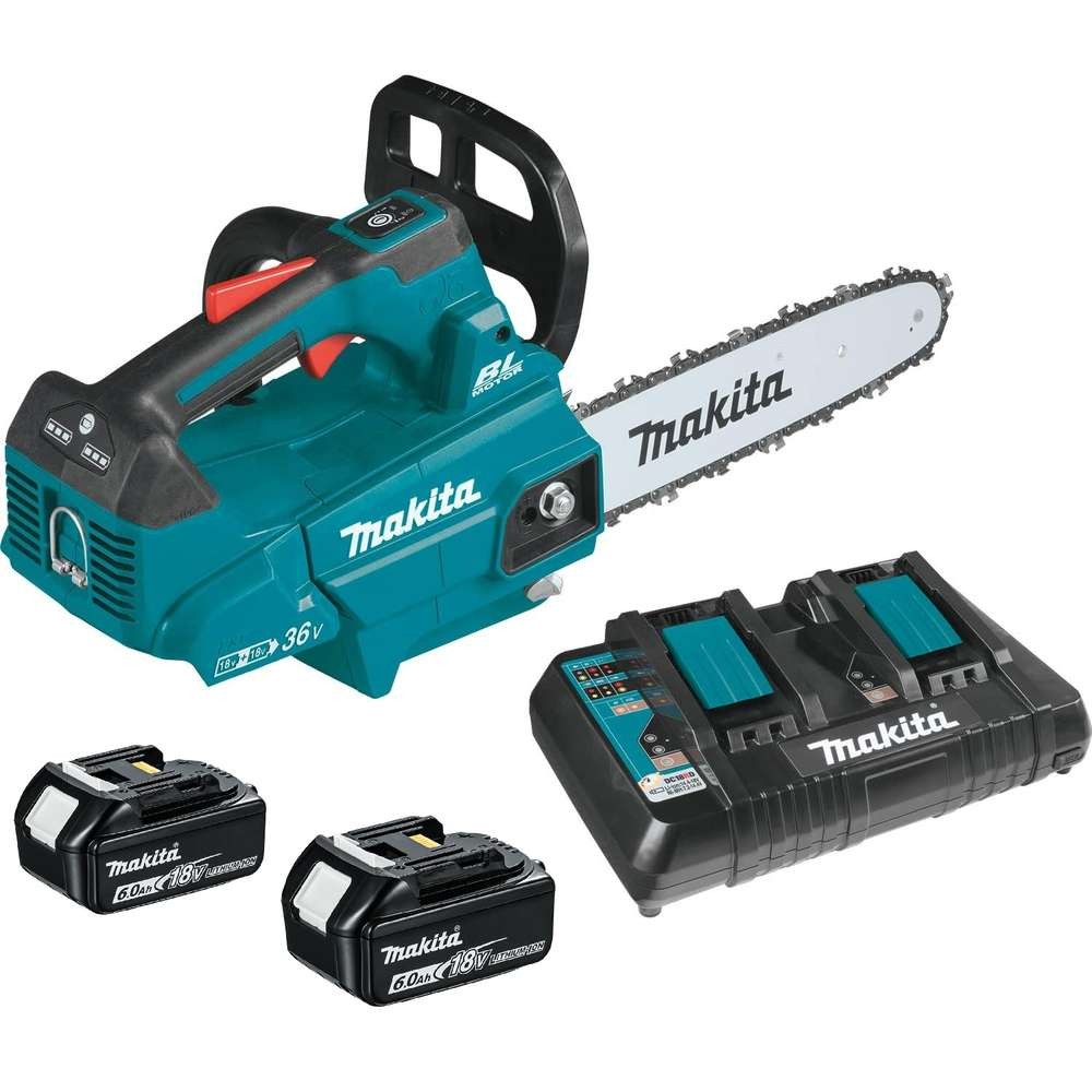 Makita - Fierastrau cu lant 30cm, cu 2 acumulatori 18V, 6.0Ah, incarcator, valiza [DUC306Z26DJ]