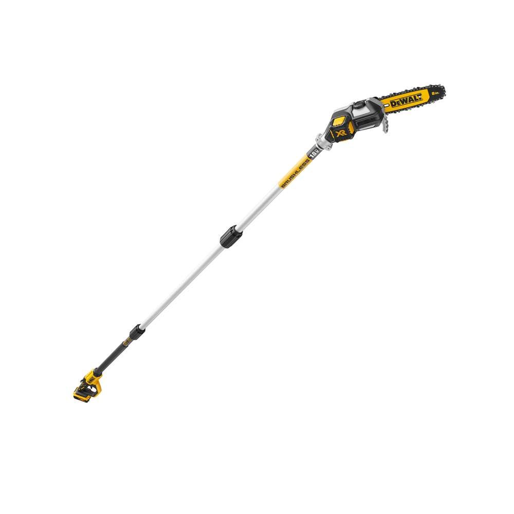 DeWALT - Emondor de inaltime 20cm, cu acumulator XR 18V, 5.0Ah, incarcator [DCMPS567P1-QW]