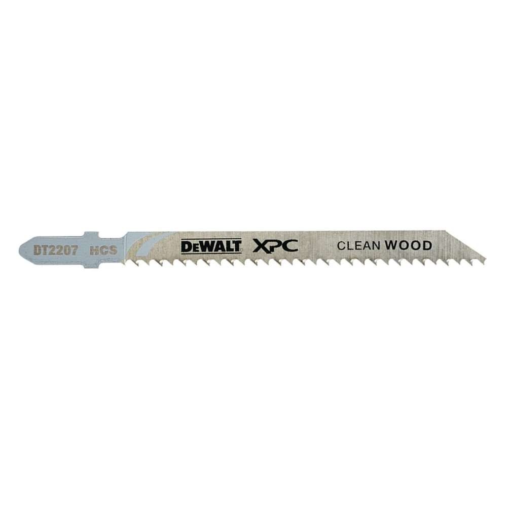 DeWALT - Panza fierastrau vertical XPC 75/2.5mm pentru lemn, 5 bucati [DT2207-QZ]