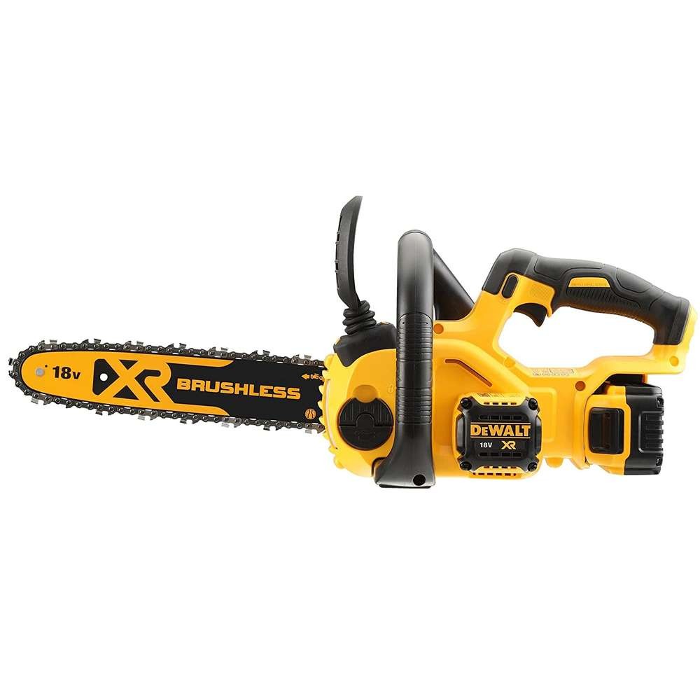 DeWALT - Fierastrau cu lant 30cm, cu acumulator 18V, 5.0Ah, incarcator [DCM565P1-QW]
