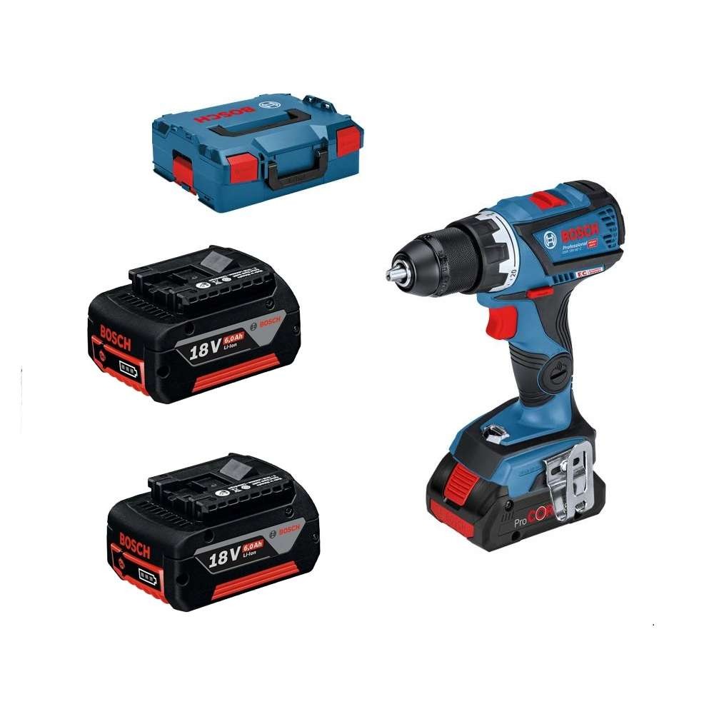 Masina de gaurit si insurubat Bosch GSR 18V-60 C, cu acumulator