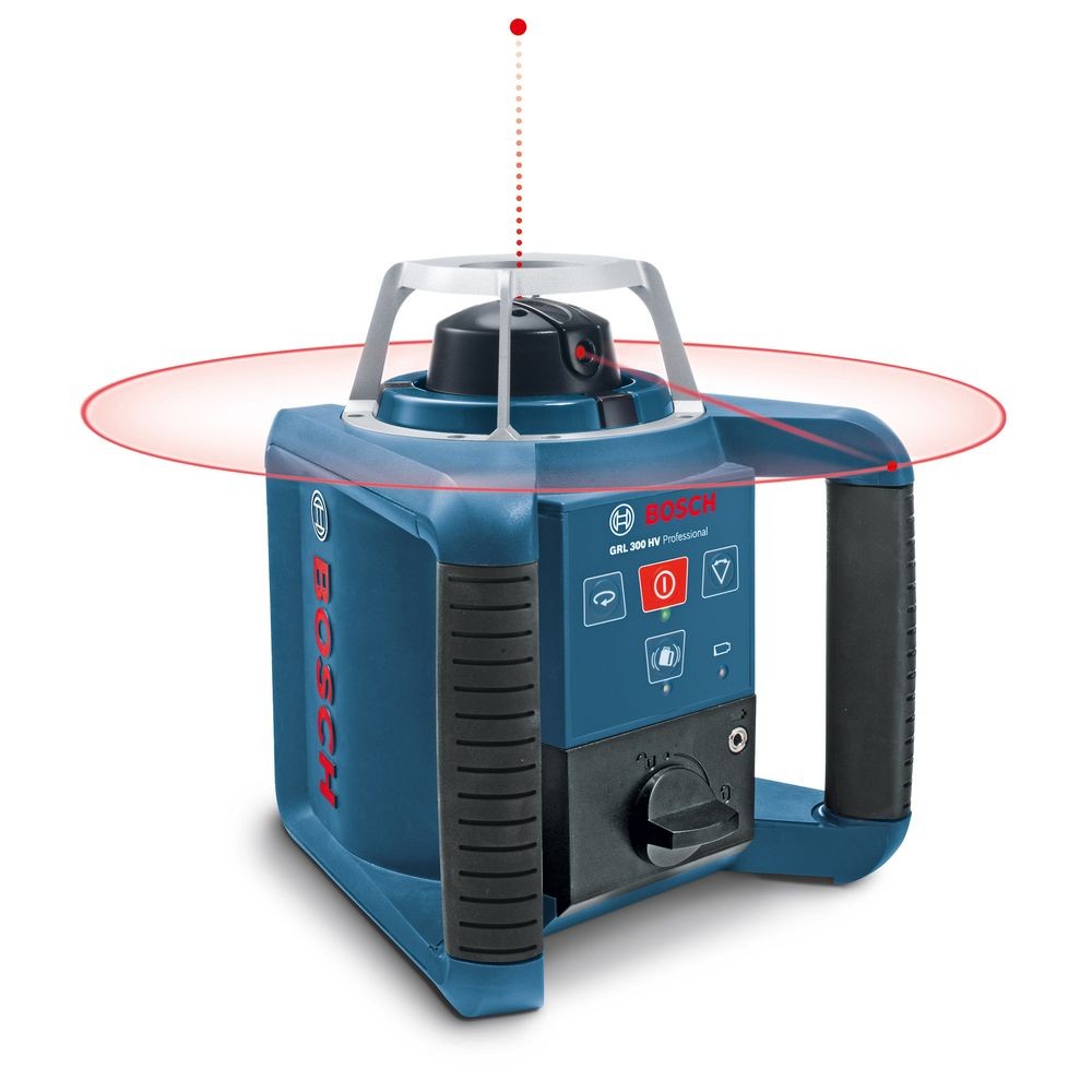 BOSCH - GRL 300 HV + BT 300 + GR 240 Nivela laser rotativa cu trepied si mira [061599403Y]