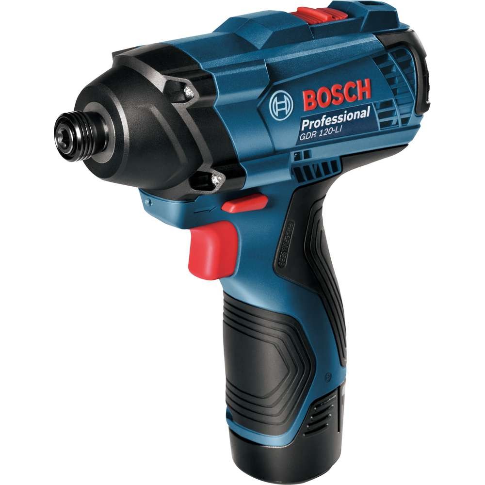 Masina de insurubat cu impact BOSCH GDR 120-LI, 12V, cu acumulator