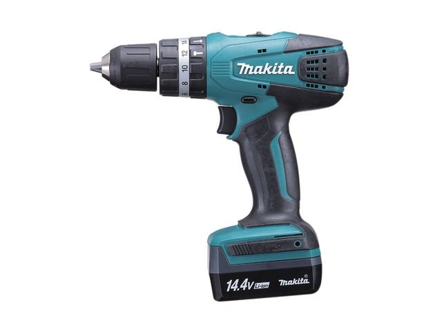 Masina de gaurit si insurubat cu percutie Makita HP347DWE, cu acumulator