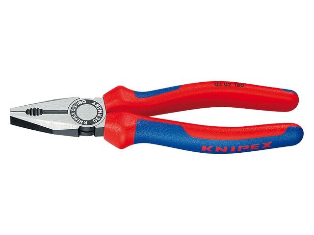 Cleste combinat/patent Knipex cu maner multicomponent 180 mm