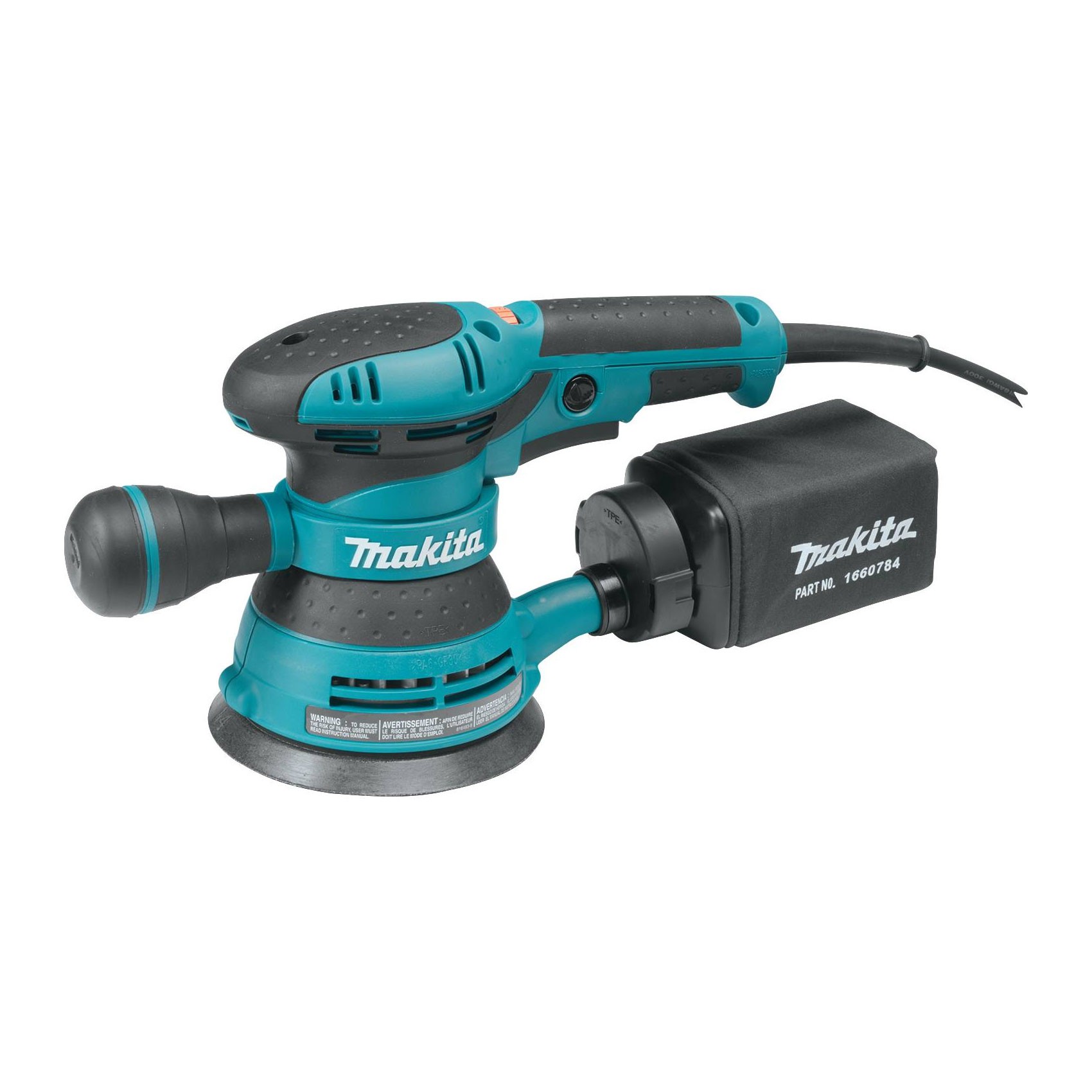 Slefuitor orbital Makita BO5041, 125mm