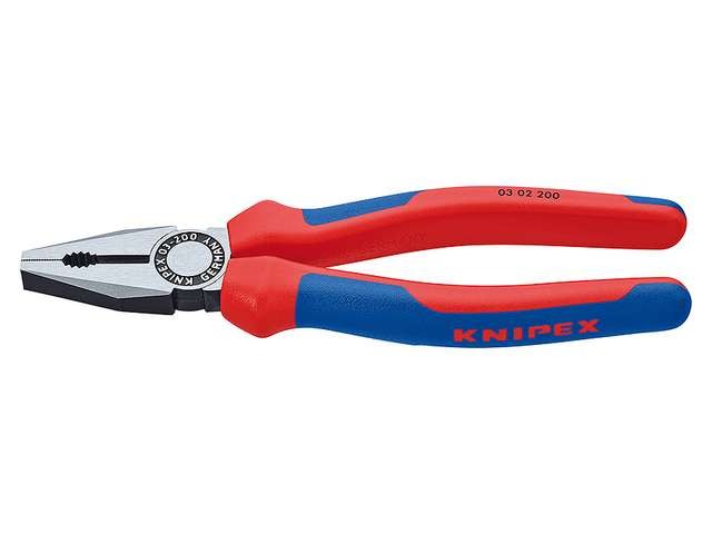 Cleste combinat/patent Knipex cu maner multicomponent 200 mm