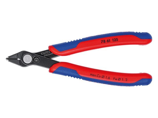 Cleste cu tais Knipex Super Knips 125 mm brunat
