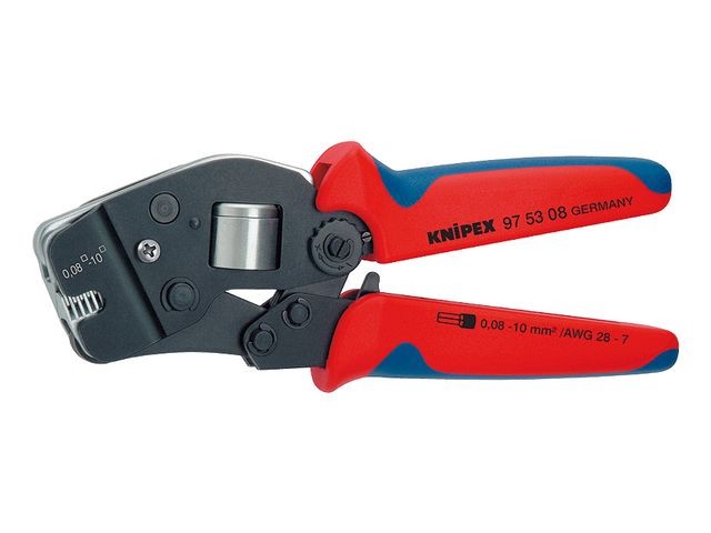 Cleste de sertizat Knipex frontal 0.08-10 mm²