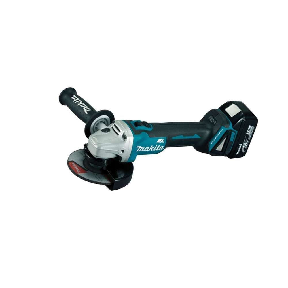 Polizor unghiular Makita DGA506RTE, 125mm, cu acumulator