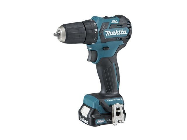 Masina de gaurit si insurubat cu percutie Makita DF332DWYE, cu acumulator