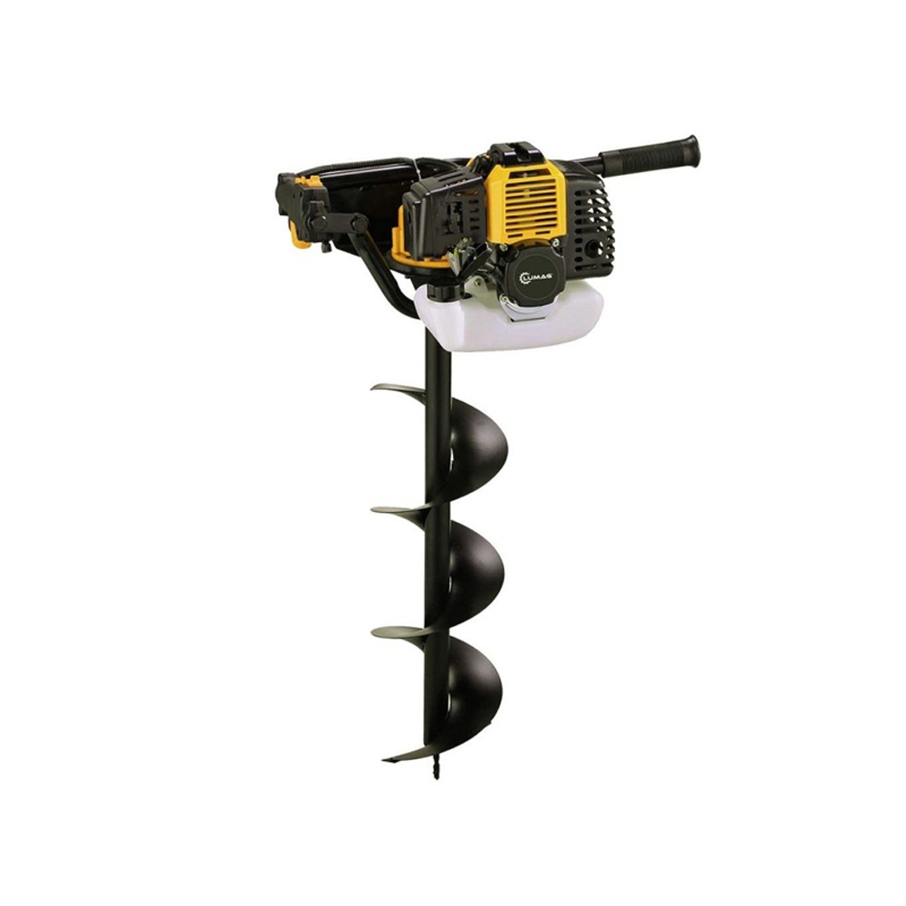 Lumag - Motoburghiu de pamant EB 520G, cu 3 burghie [EB520GSET]