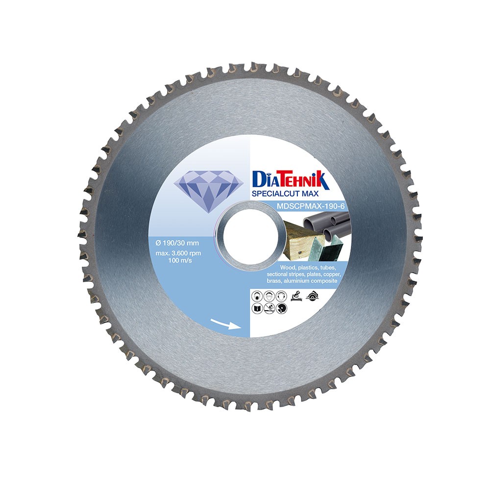SQ - Disc carburi metalice SpecialCutMAX 230x30/25.4mm [MDSCPMAX-230-6]