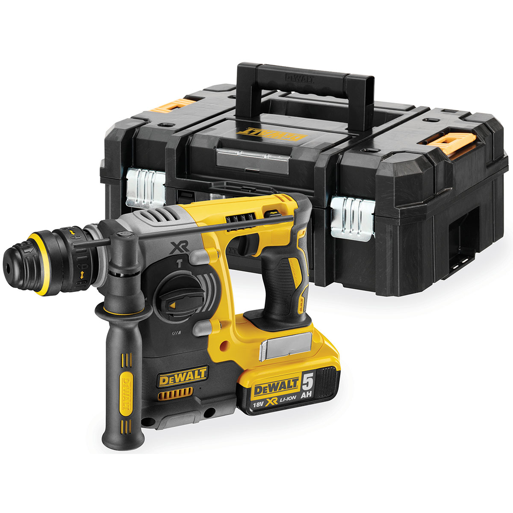 Ciocan rotopercutor Dewalt DCH274P2T, SDS Plus, 18V, 2.1J, cu acumulator