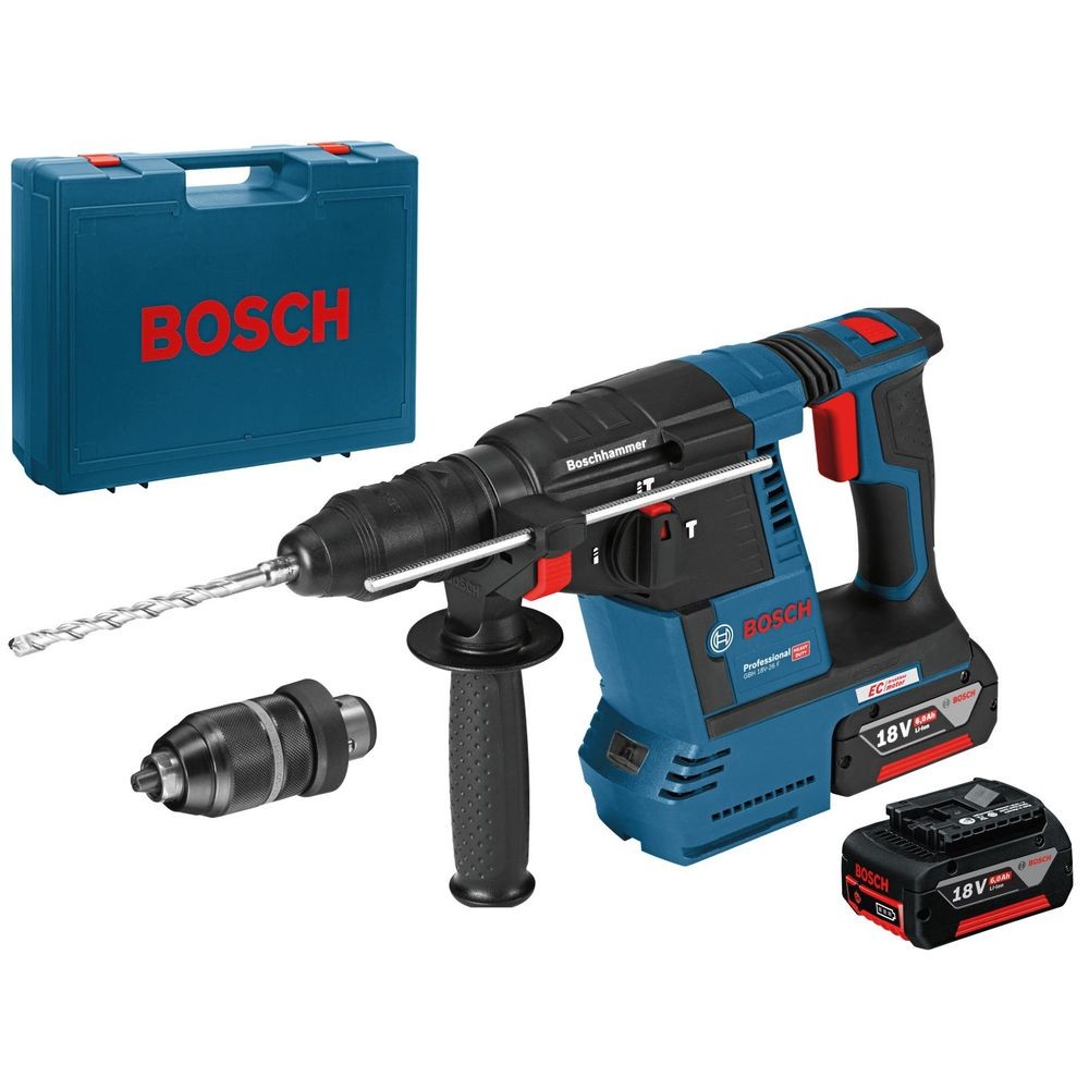 Ciocan rotopercutor Bosch GBH 18V-26 F, SDS Plus, 18V, 2.6J, cu acumulator
