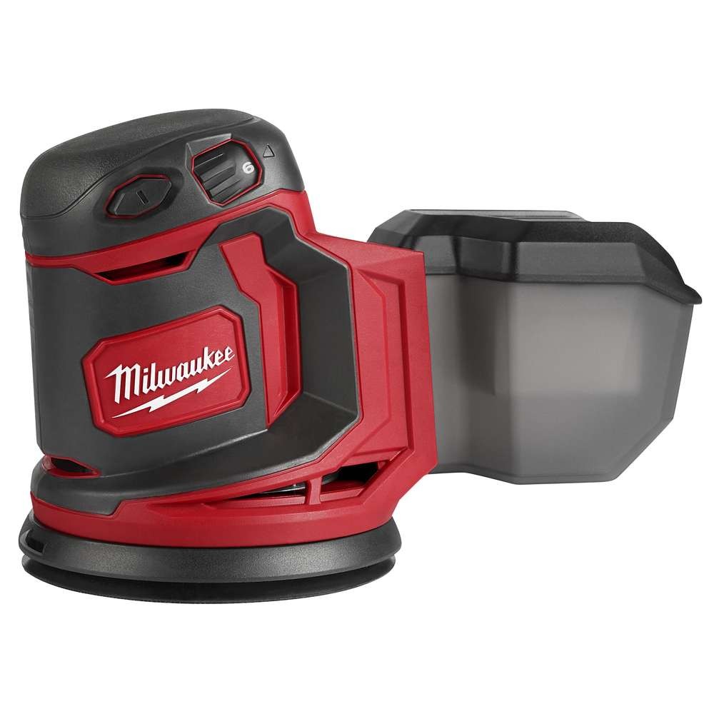 Slefuitor orbital Milwaukee M18 BOS125-0, 125mm, fara acumulator
