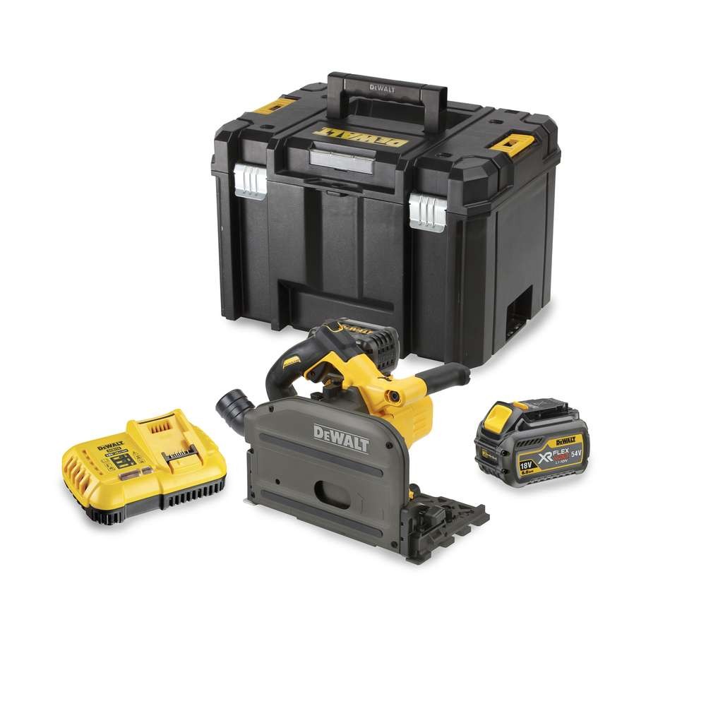 Fierastrau circular de mana Dewalt DCS520T2, 165mm, 18|54V, cu acumulator