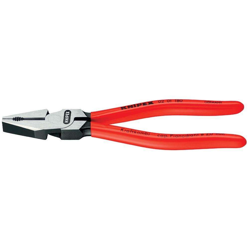 Cleste combinat/patent Knipex de forta maner plastic 180 mm