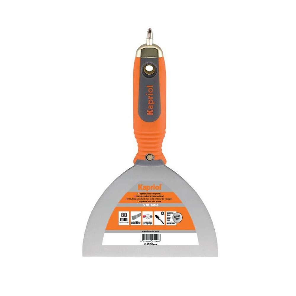 Spaclu Kapriol Progrip din otel 150mm