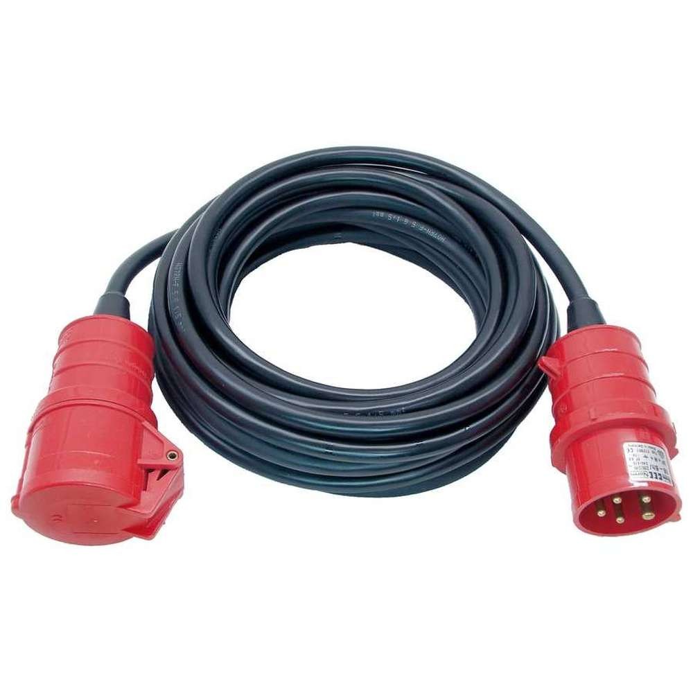 Brennenstuhl - Cablu prelungitor H07RN-F 5G2.5, IP44, negru, 25m [1167720]