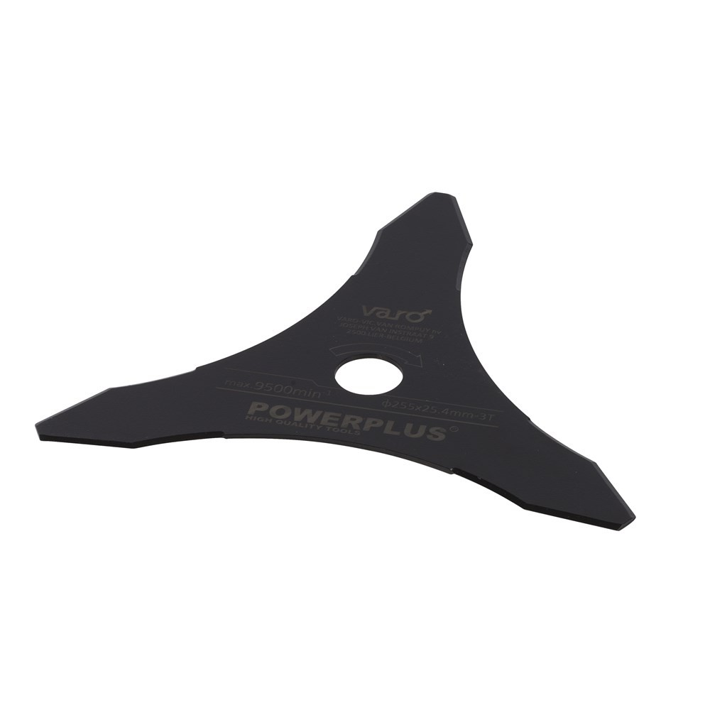 POWER PLUS - Cutit pentru motocoasa POWDPG7550, 255x25.4x2.5mm, 3 dinti [POWDPG7025]