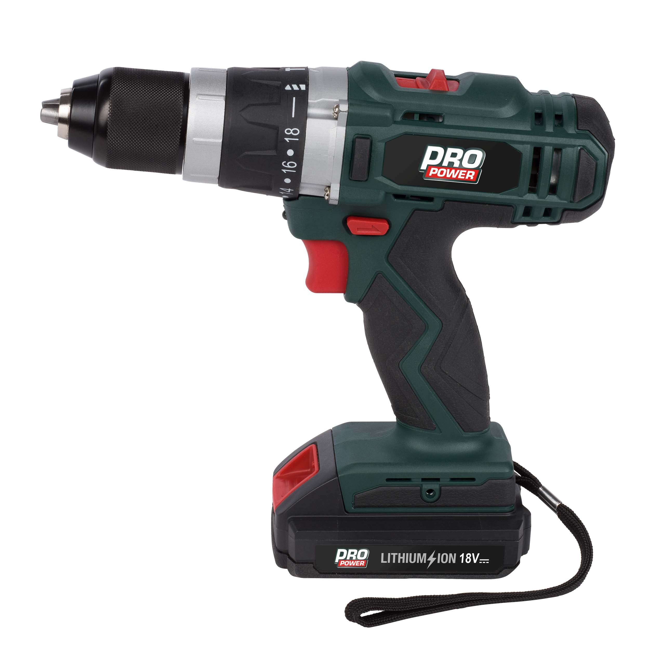 Masina de gaurit si insurubat cu percutie POWER PLUS POWP8060, cu acumulator