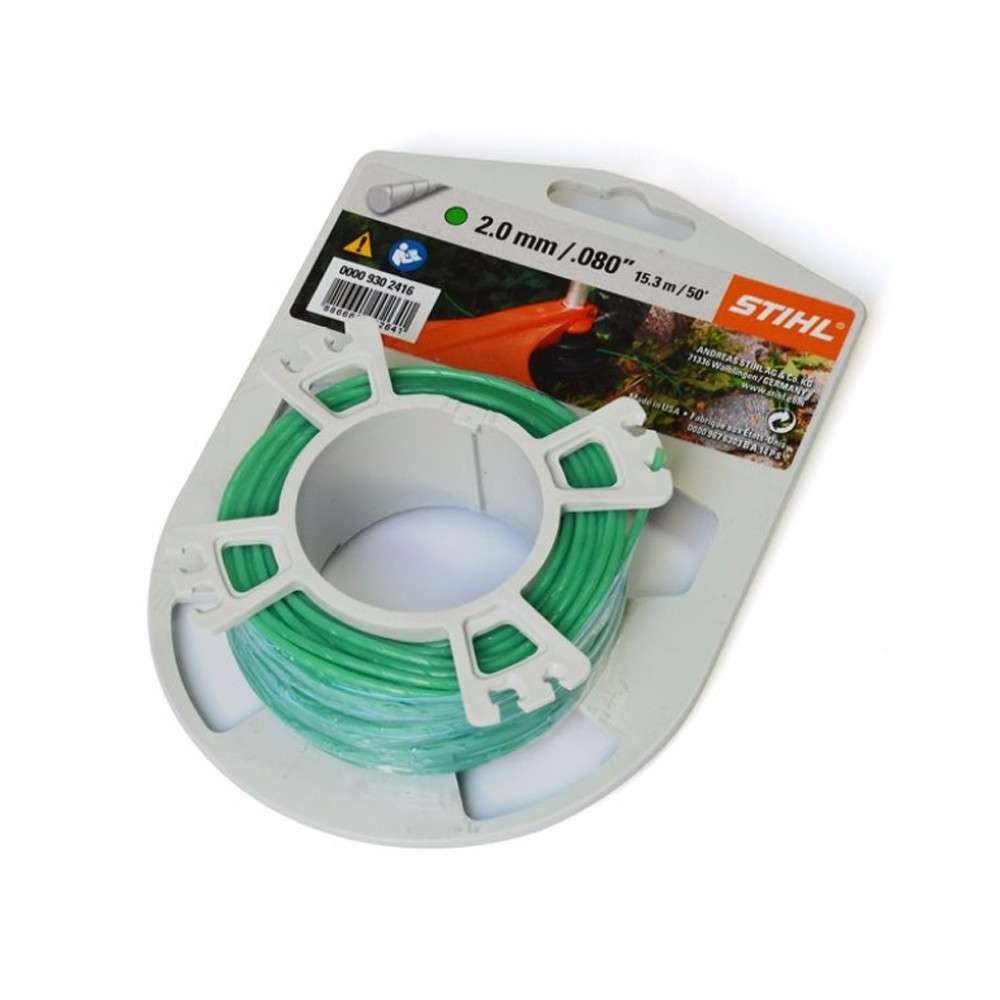 Stihl - Fir nylon rotund silentios 2.0mm, 15.3m [00009302416]