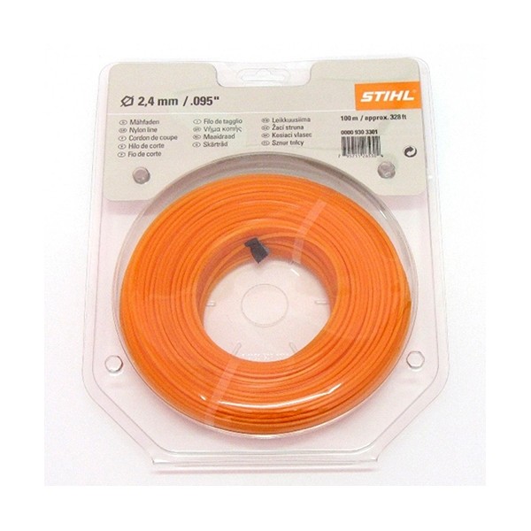 Stihl - Fir nylon rotund silentios 2.4mm, 86m [00009302421]