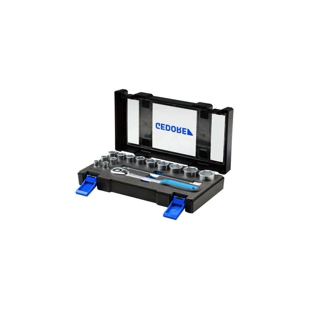 Gedore - Set 15 chei tubulare cu clichet 10-32, cutie plastic (19 DMU-20) [3014347]