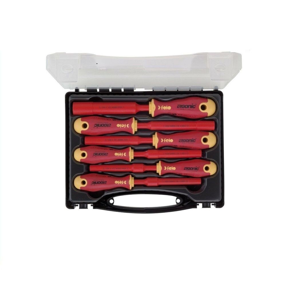 Felo - Set surubelnite izolate 1000V Ergonic M-Tec / 6 piese [41910636]