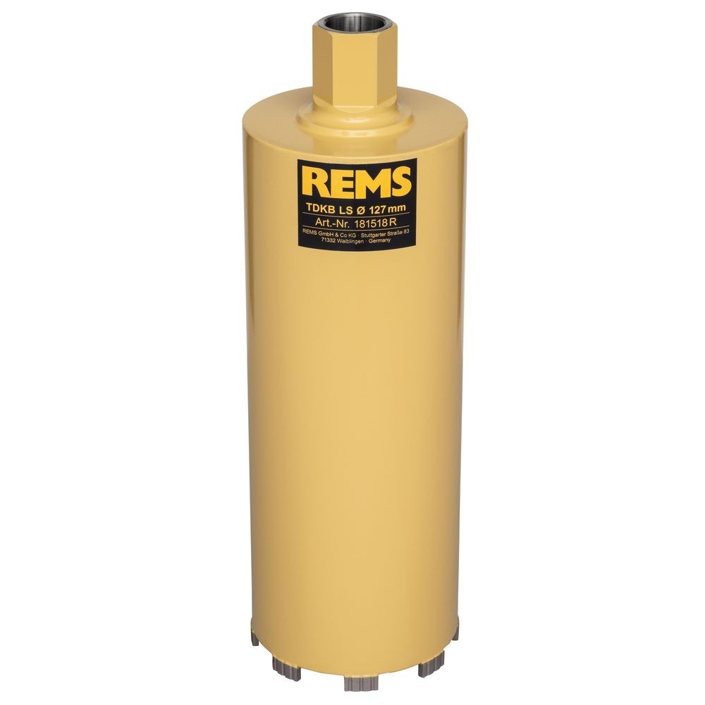 REMS - Carota diamantata, Ø127mm, UNC (F) 1-1/4