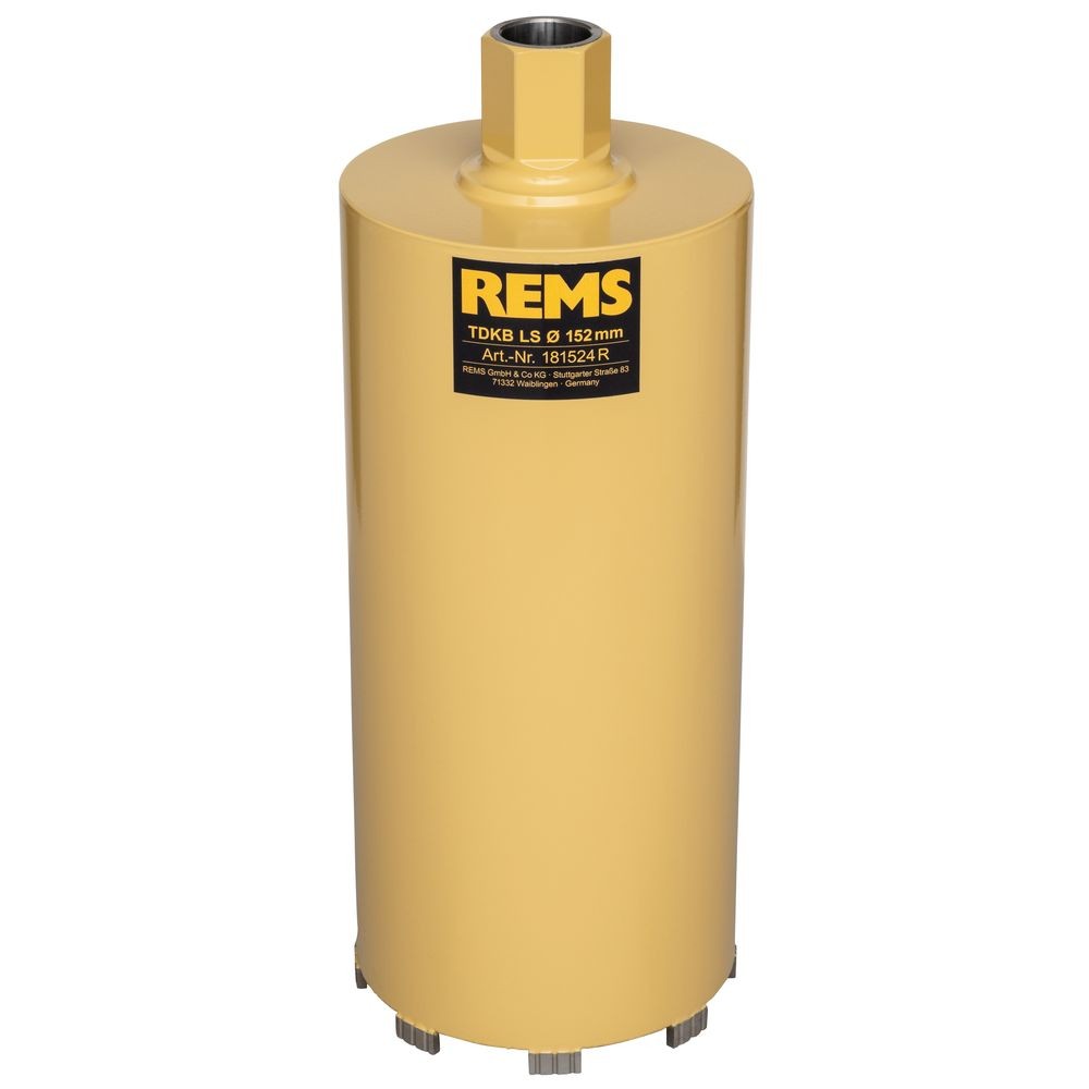 REMS - Carota diamantata, Ø152mm, UNC (F) 1-1/4