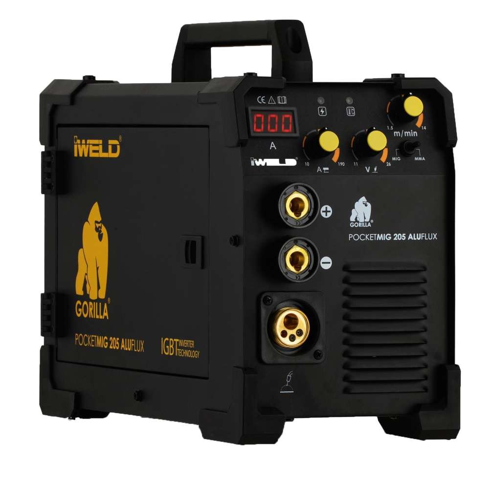 Invertor sudura Iweld Gorilla Pocketmig 205 Aluflux