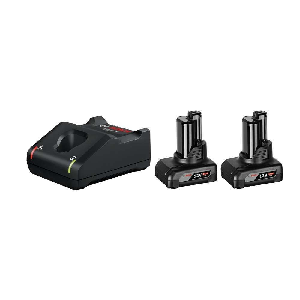 Set 2 acumulatori Bosch GBA, 12V, 6.0Ah si incarcator GAL 12V-40