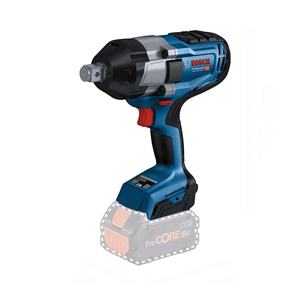 Masina de insurubat cu impact BOSCH GDS 18V-1050 H, 18V, fara acumulator