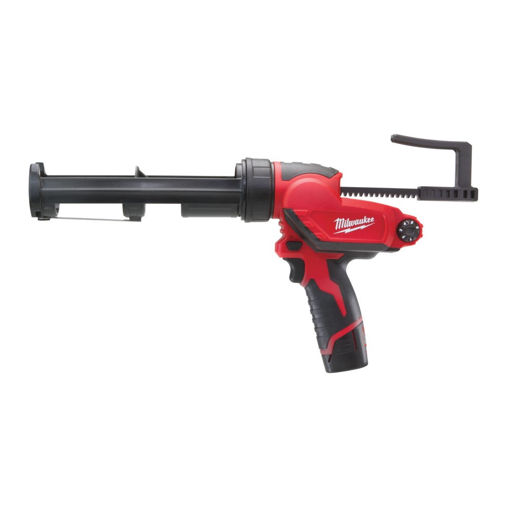 Pistol pentru silicon Milwaukee M12 PCG/310C-201B, 12V, cu acumulator