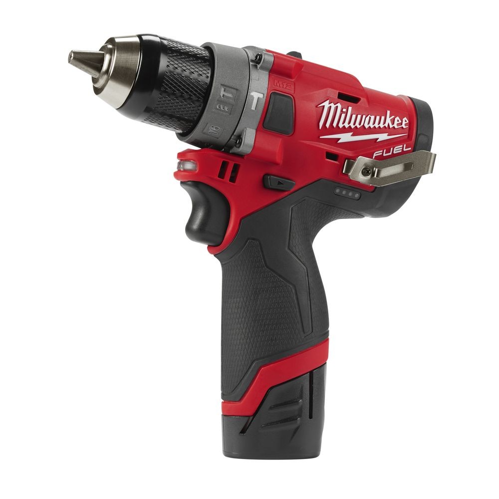 Masina de gaurit si insurubat cu percutie Milwaukee M12 FPD-602X, cu acumulator