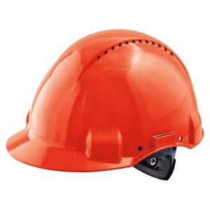3M - Casca de protectie G3000N, ABS, sistem cu clichet, portocaliu [7000039720]
