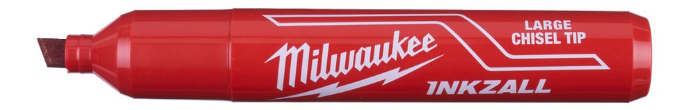 Milwaukee - Marker INKZAL rosu cu varf lat, 6.2 mm [4932471556]