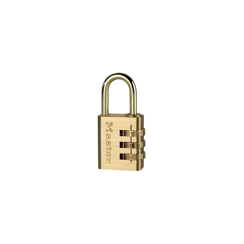 MasterLock - Lacat 30mm din alamă cu cifru, 630EURD [930118]