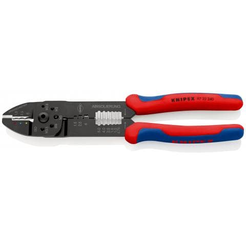 Cleste de sertizat Knipex 0.5-6 mm² maner bicomponent